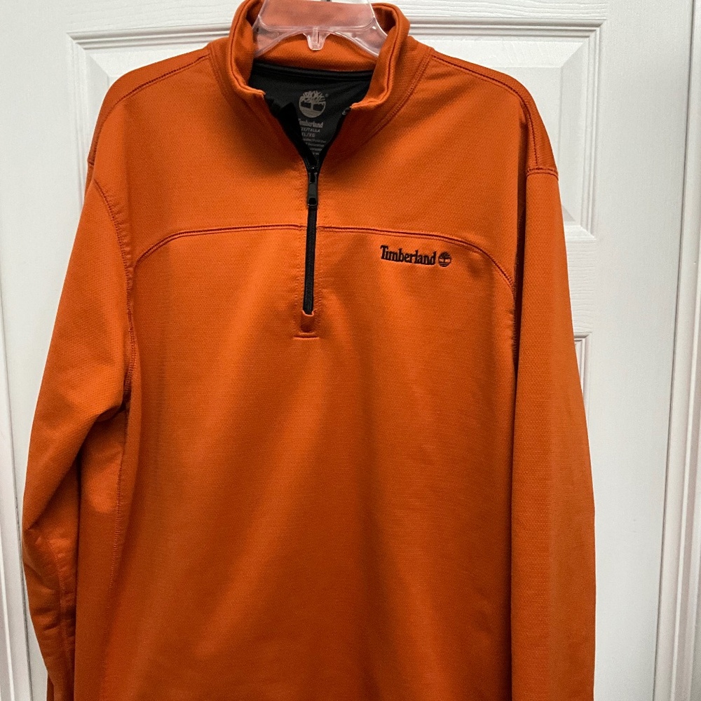 Mens Timberland 1/4 zip, Sz xl